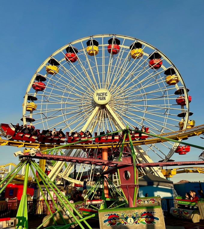 Marilyn Monroe und das Riesenrad