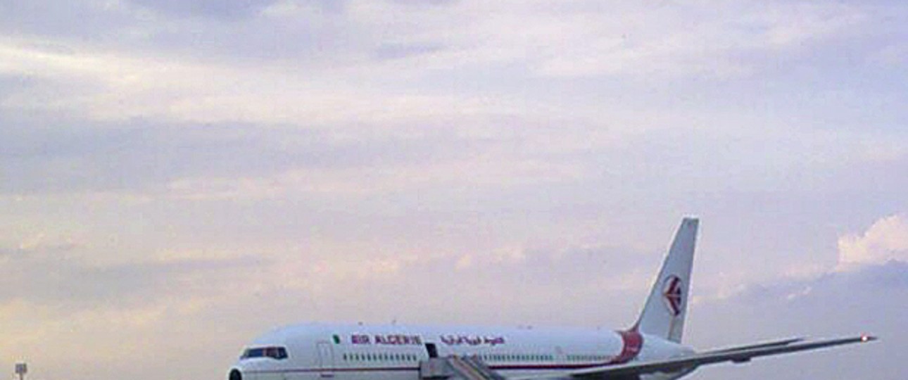 Maschine von Air Algérie: Angeschlagene Airline.