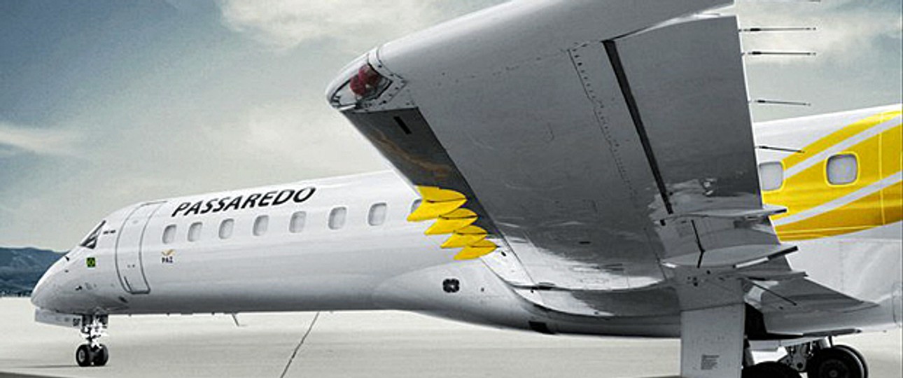 Embraer ERJ-145 von Passaredo: Einheitsflotte.