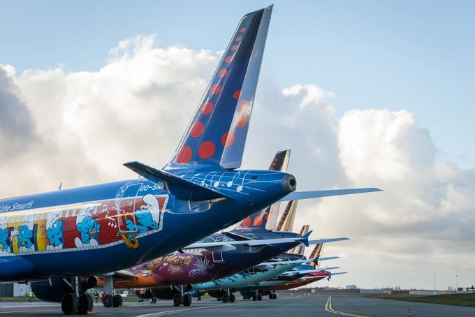 Die belgischen Ikonen von Brussels Airlines: Belgische Kultur in die Welt tragen.