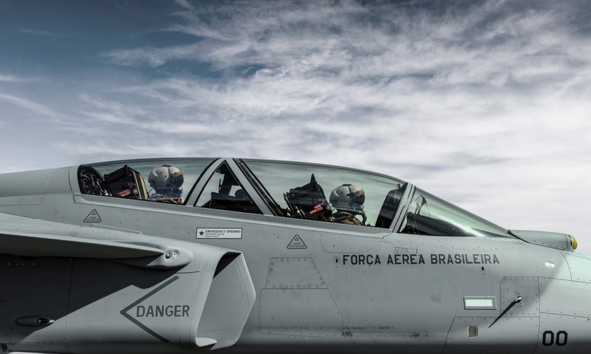 Saab Gripen der Força Aérea Brasileira. Nicht neu, aber immer noch fit.