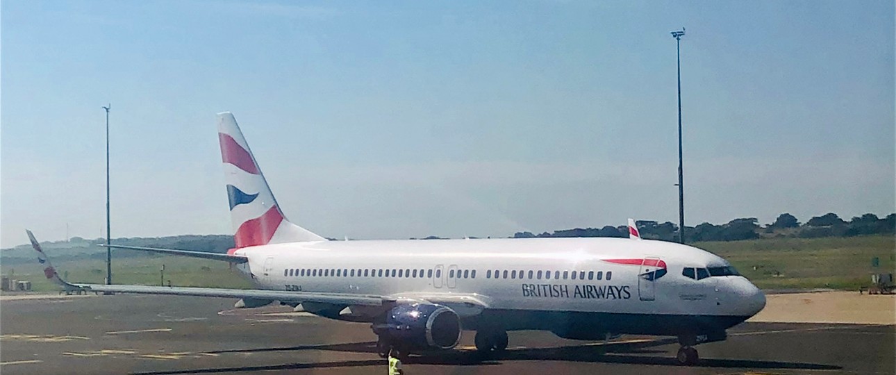 Boeing 737 von Comair: Flüge unter der Marke British Airways.
