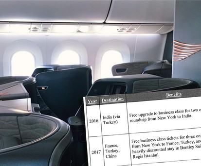 Business Class von Turkish, Auszug aus der Anklage: Schwere Vorwürfe.