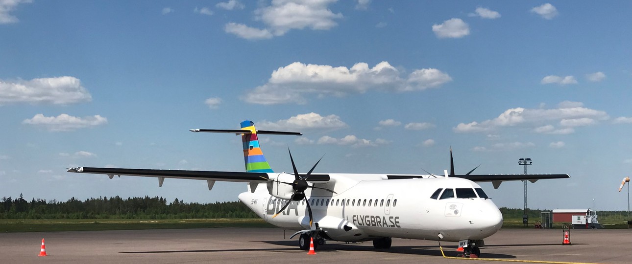 ATR 72 von BRA Braathens Regional: Die Airlines setzt voll auf das Turbopropmodell.