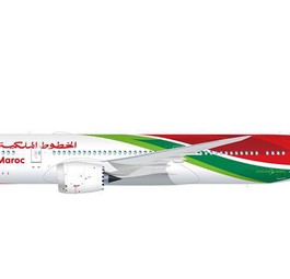 So wird die spezielle Lackierung auf der ersten Boeing 787-9 von Royal Air Maroc aussehen.