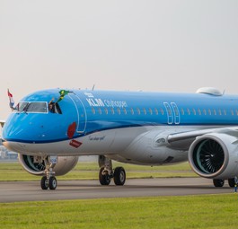Embraer E195-E2: KLM ist die größte Betreiberin der brasilianischen Regionaljets in Europa.