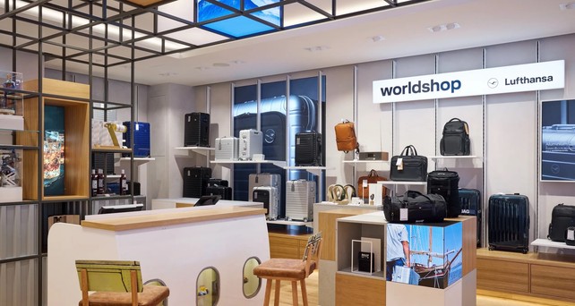 Worldshop von Lufthansa in Frankfurt: Dieser Standort bleibt bestehen.