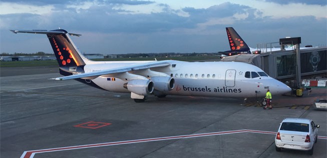 Avro von Brussels Airlines: Die Fluggesellschaft spricht von Diskriminierung.