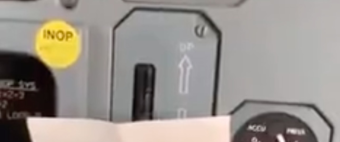 Kaputte Schalter: Einer nach dem anderen ist im Video zu sehen.