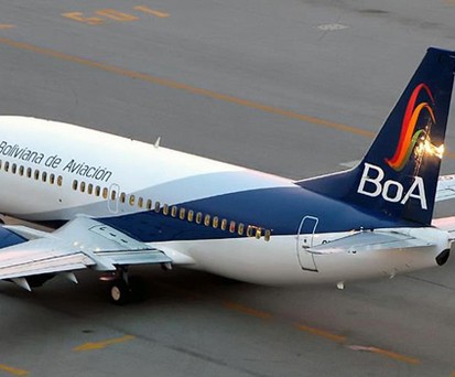Flieger von Boliviana de Aviacion: Die Staatsairline will nach Madrid fliegen.