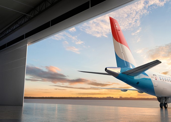Die Airline hast sechs der Flieger fest bestellt.