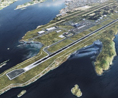 Der neue Flughafen Bodø: So soll er aussehen.