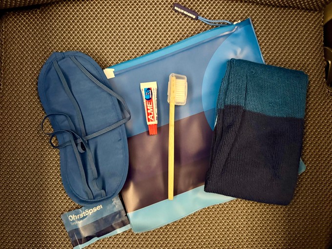 Das Amenity Kit.