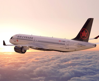 Air Canada hat 45 Exemplare des A220-300 bestellt.
