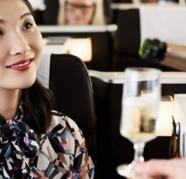 Service in der Business Class von Swiss: Geplant war besser, individueller und effizienter.