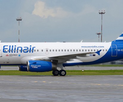 Flugzeug von Ellinair: Die Flotte soll wachsen.