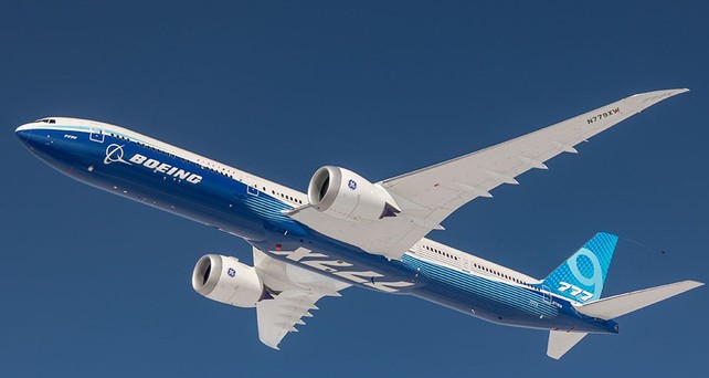 Boeing 777X: Stargast in Dubai.