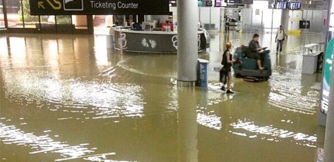 Dort angekommen gab es immerhin keine Strömung mehr.