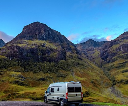 Mit dem Campervan unterwegs in Schottland
