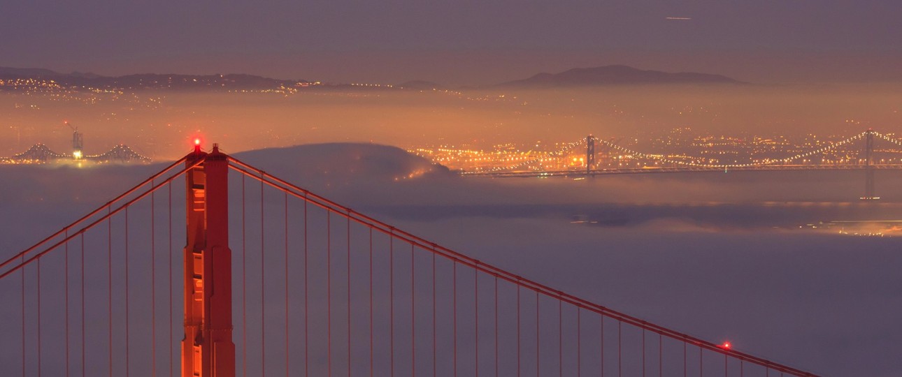 Die Golden Gate Bridge am Eingang der San Francisco Bay: Buchungen aus Westeuropa im Minus für den Sommer.