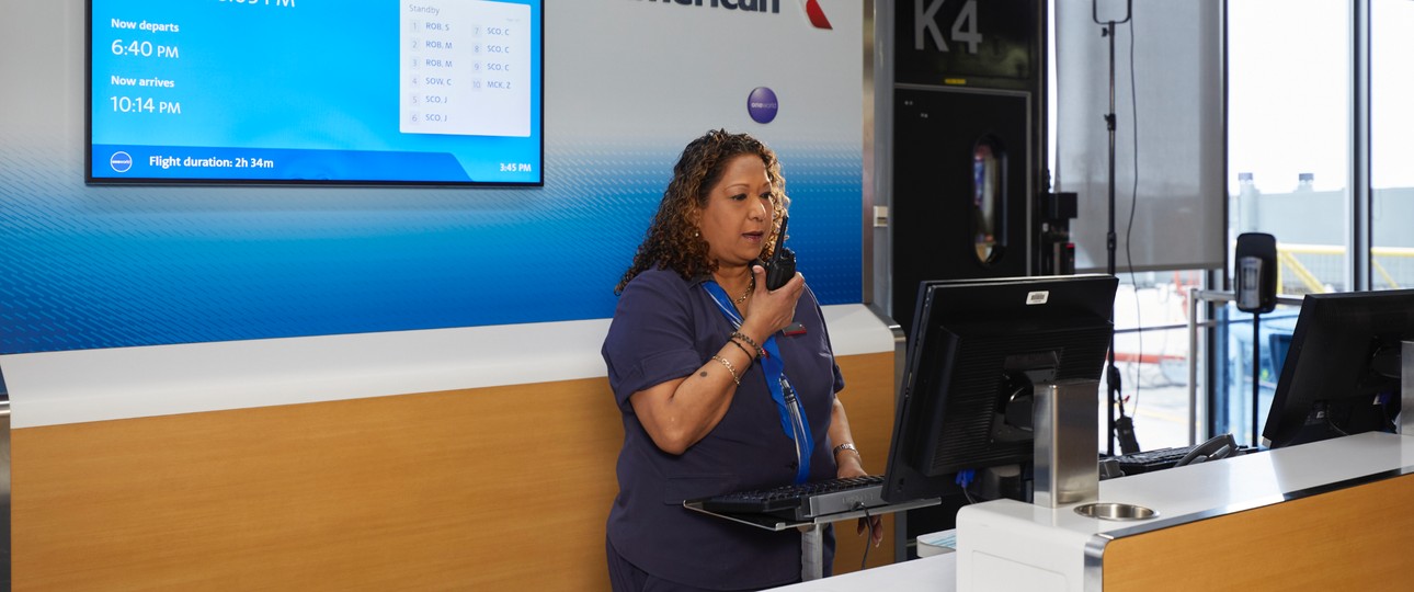 Gate von American Airlines: Bald weniger Streit?