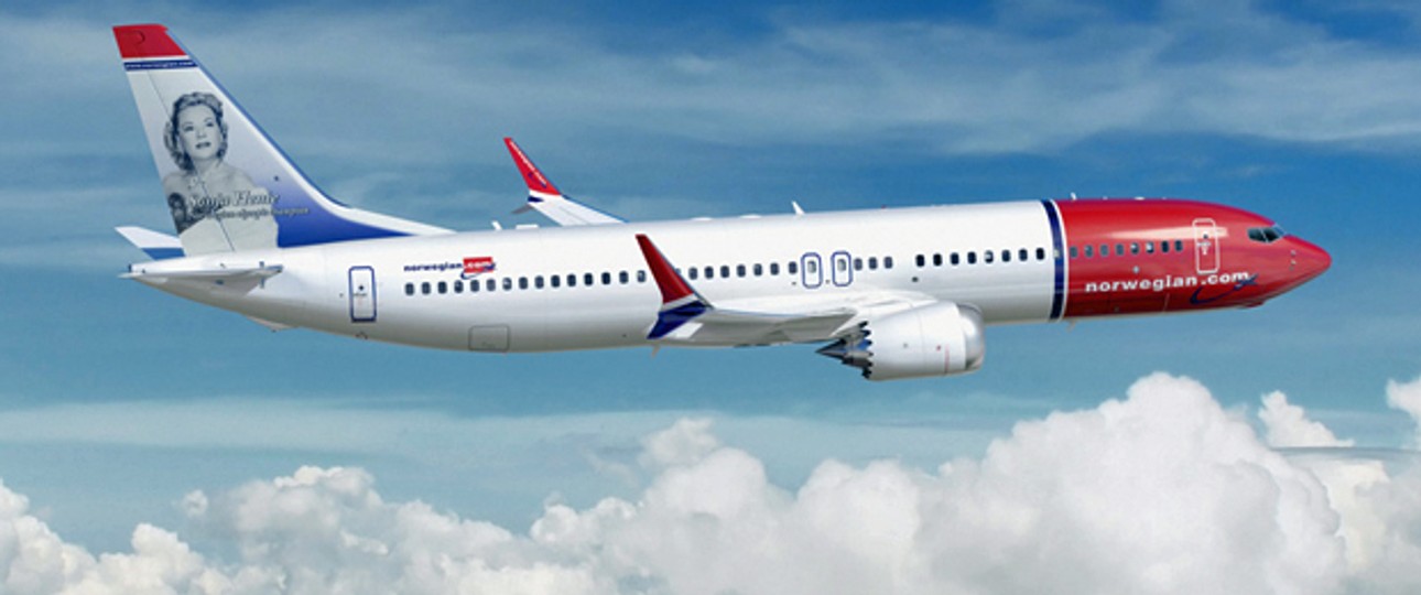 Boeing B737 in den Farben von Norwegian: Mangel an Jets.