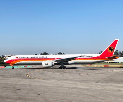 Boeing 777 of TAAG Angola Airlines: The current look.