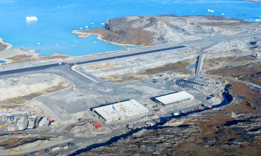 Der Bau des Airport Ilulissat im Zeitraffer.