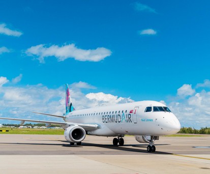 Embraer E-Jet von Bermudair: Die Fluggesellschaft setzt derzeit noch auf E175 und E190.