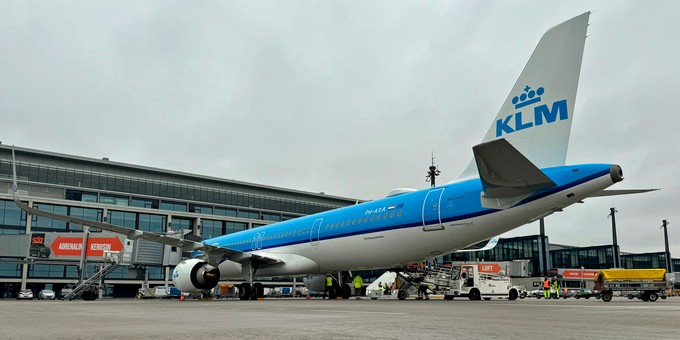 Der erste Airbus A321 Neo von KLM: Mit dem Modell führt die Airline ...