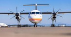 Eine De Havilland Canada Dash 8-400 von Alaska Airlines: Ein Exemplar fliegt jetzt in Chile.