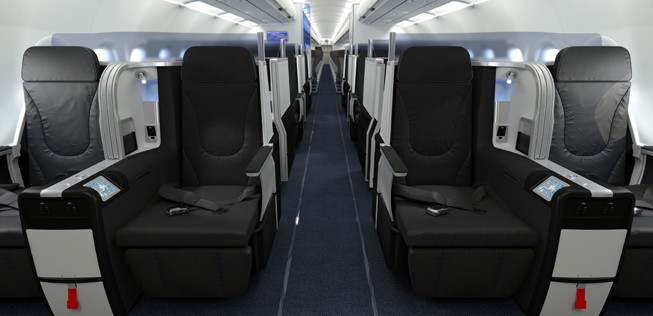 Allerdings wägte die Airline noch ob, ob sie wirklich nach Europa will. Entscheidend: Die hier zu sehende Business Class namens Mint.