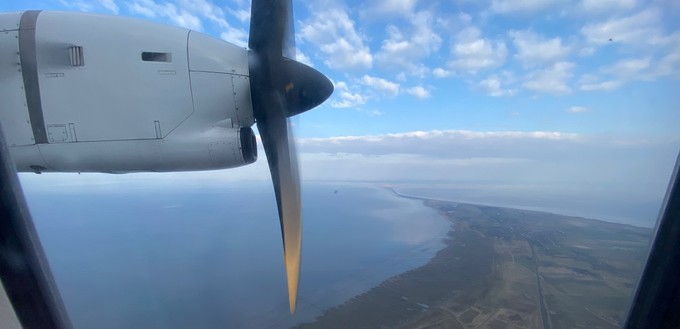 ... nach Sylt. Nach einer Pause war die französische Charterairline zuletzt erneut für die virtuelle deutsche Fluglinie unterwegs.