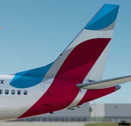 Boeing 737 Max in Eurowings-Farben (Montage): Die Gruppe hat mehr Jets bestellt.