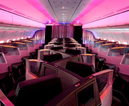 Dream Suite: Die Business-Sessel – mit auffälliger Fischgrät-Anordnung – kamen schlecht an.