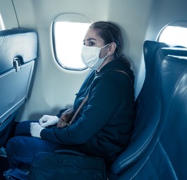 Passagierin in Covid-Zeiten: Wie sicher ist es an Bord eines Fliegers?
