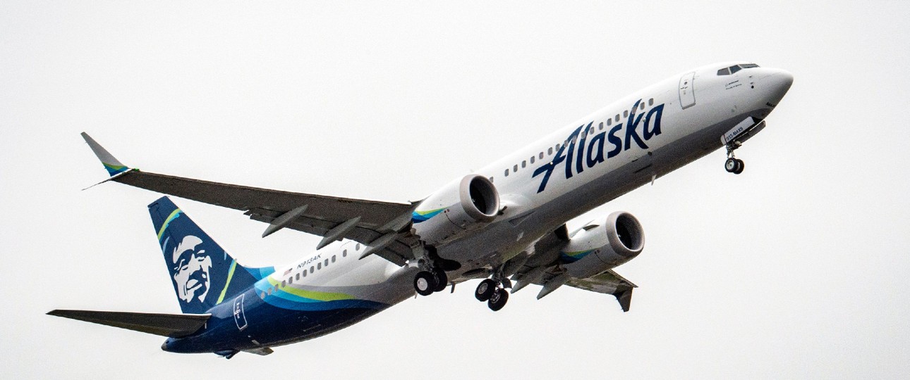 Boeing 737 Max 9 mit dem Kennzeichen N913AK: Die erste Max von Alaska Airlines hatte einen kurzer Auslieferungsflug.