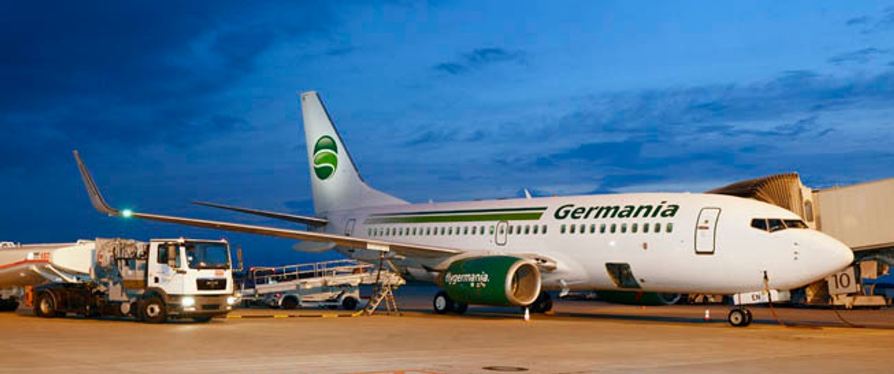 Flieger von Germania: Ab 2019 nur noch Airbus in der Flotte.