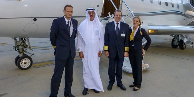 Unterwegs im Auftrag eines saudischen Scheichs.