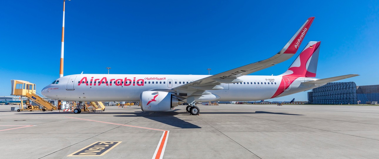 Airbus-Jet von Air Arabia: Die Fluglinie hat einen neuen Auftrag in Saudi-Arabien.
