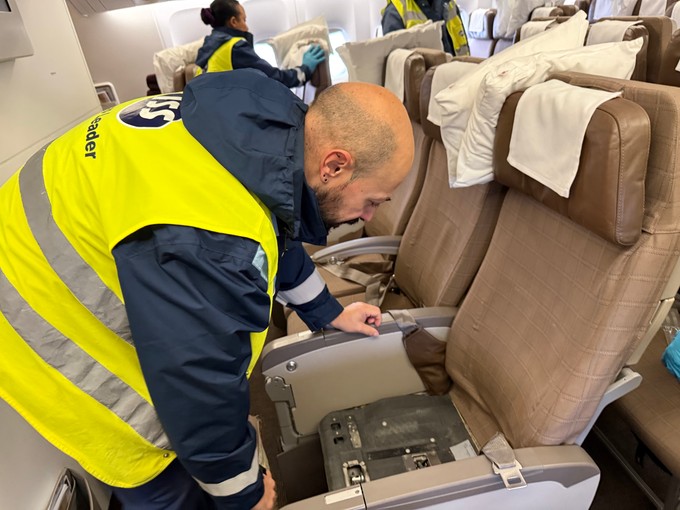 Bei Flügen in die USA müssen zusätzliche Sicherheitskontrollen durchgeführt werden. 