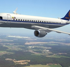 Embraer E190 in den Farben von Myanma Airways: Neuer Kunde.