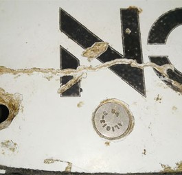 In Mozambique angespültes Trümmerteil: Neue Erkenntnisse gebracht.