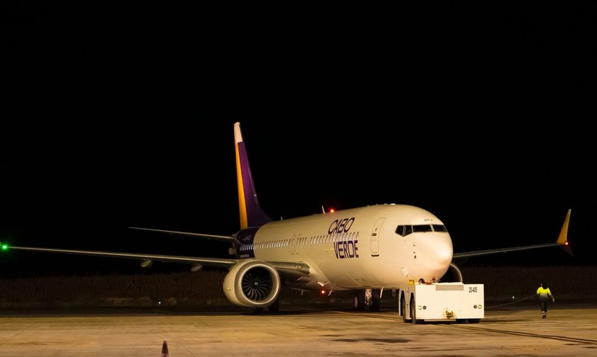 Boeing 737 Max von Cabo Verde Airlines: Die Fluggesellschaft bekommt Interesse aus der Schweiz.