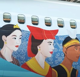 garuda indonesia special livery