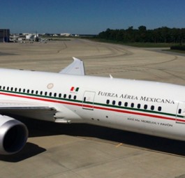 Die Boeing 787 mit dem Codenamen TP-01: Sie transportiert Mexikos Präsidenten und andere wichtige Staatsvertreter.