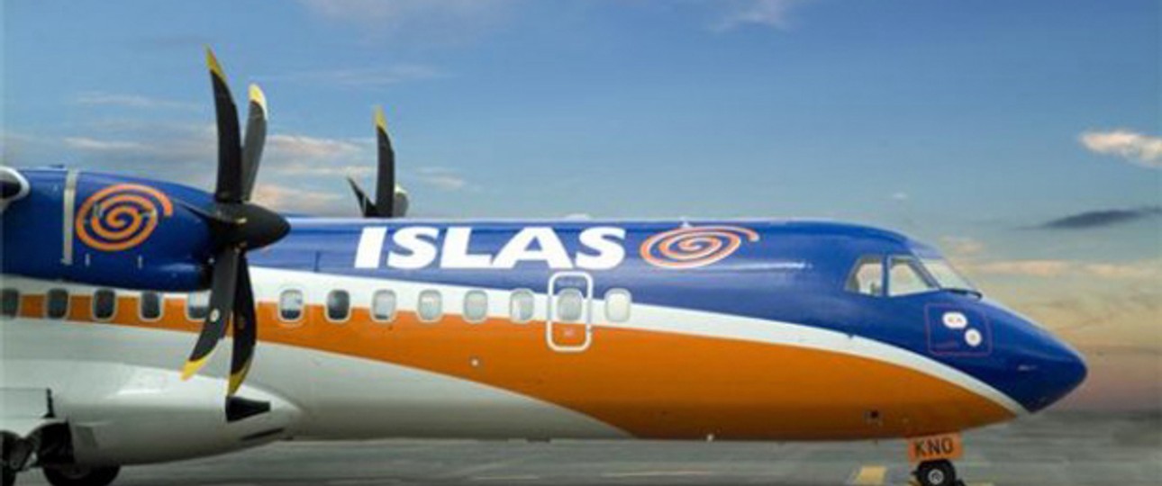 ATR 72 von Islas Airways: Angespannte Liquidität.
