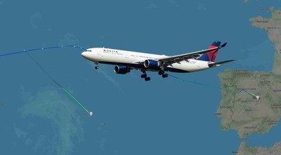 Airbus A330-300 von Delta Ai Lines: Das Flugzeug musste in Terceira landen.