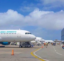 Flugzeuge in Mogadishu: Der Flughafen hat ein neues Terminal.