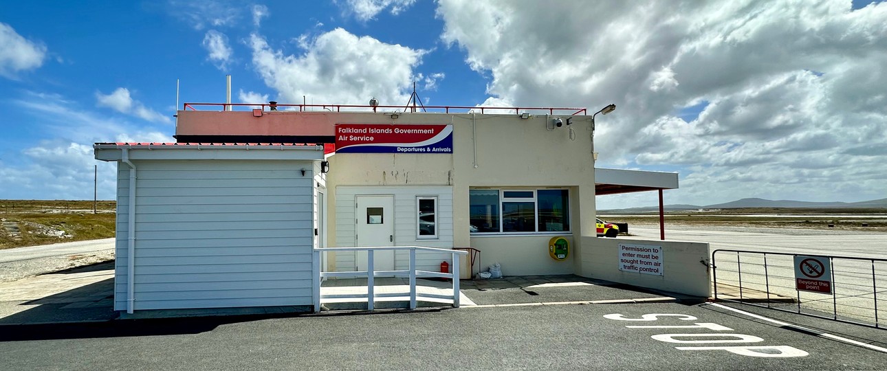 Der Flughafen von Stanley ist die Basis des Falkland Islands Government Air Service.